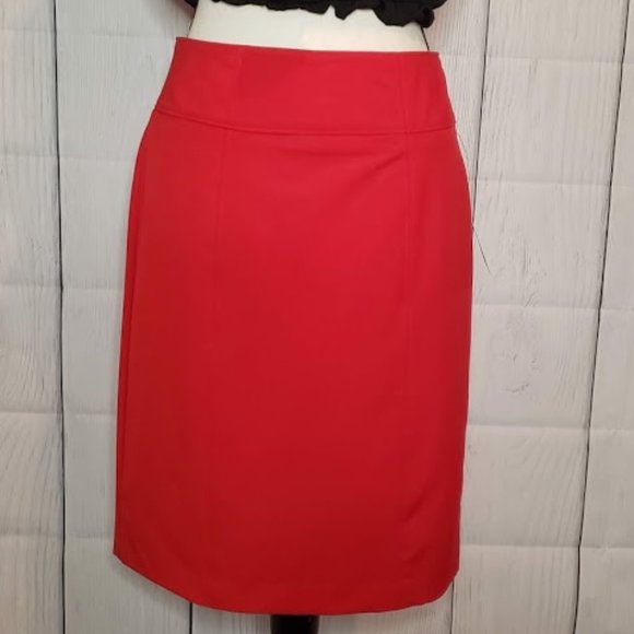 ❤Worthington❤ Red Pencil Skirt - Picture 5 of 9